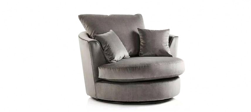 Swivel Chairs - Colours Available- Alaska Fabric- Truffle Platinum Coal Mink Black - Plush Velvet- Steel Silver Black Mink Marine Mustard Teal